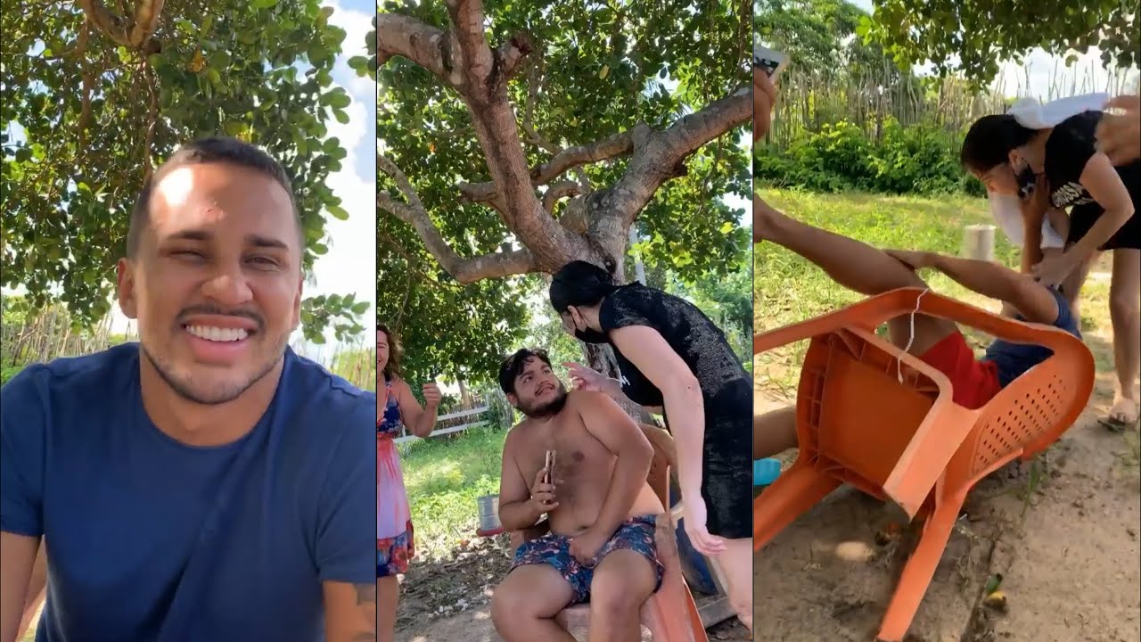 Carlinhos Maia e Lucas Guimarães levam Cristina na fazenda dia figurante