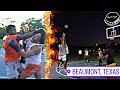 Things got physical quick 5v5 park basketball in beaumont texas