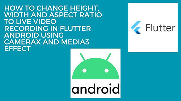 How to Change Height, Width & Aspect Ratio To Live Video Recording in Flutter Android using CameraX