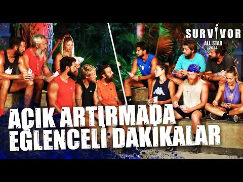 Survivor All Star'da Açık Artırma Oyunu | Survivor All Star 2024 82. Bölüm