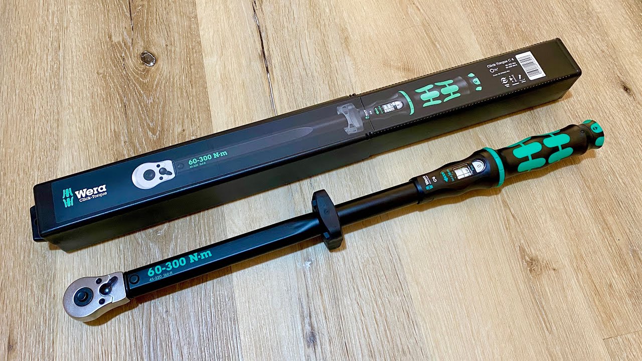 Wera C4 Click Torque 1/2 Wrench Unboxing 