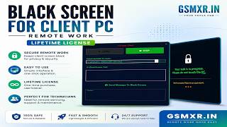Black Screen For Clint PC Remote Work LifeTime by gsmxr