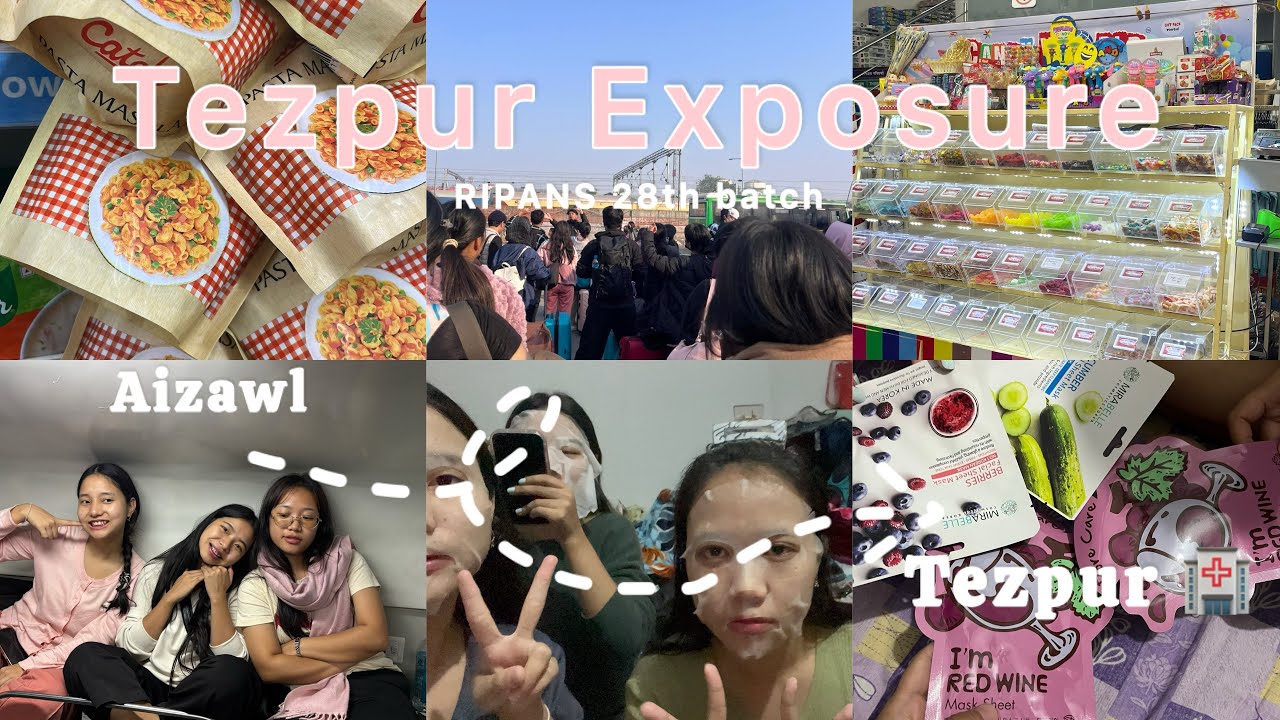 Mizoram to Tezpur Vlog|| Aizawl train journey 🚉