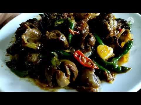 Resep Hati Ayam Kecap Bumbu Iris