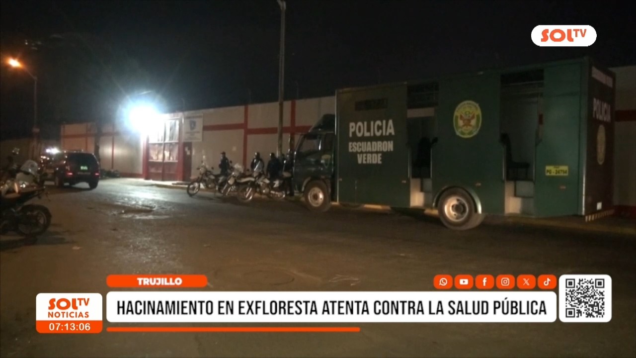 Trujillo: hacinamiento en Exfloresta atenta contra salud pública