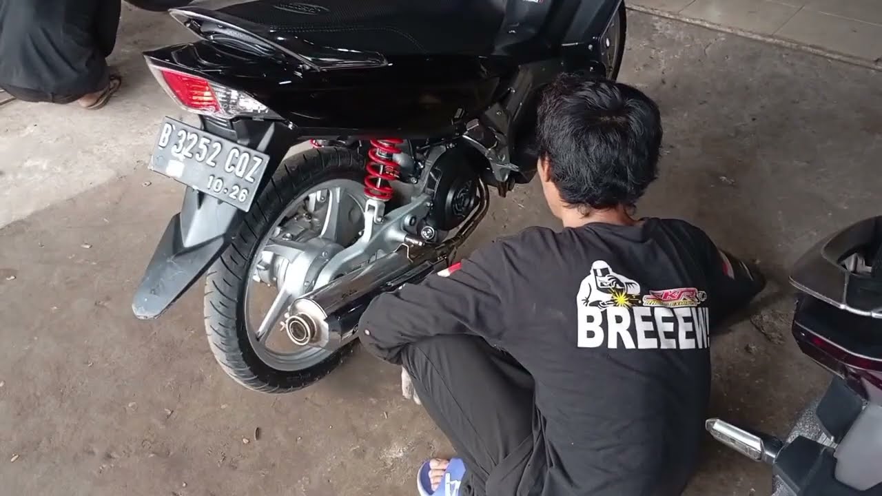 BEGINI CARANYA BIAR TAMPIL MUDA LAGI. | YAMAHA NOUVO Z | SKR RACING EXHAUST