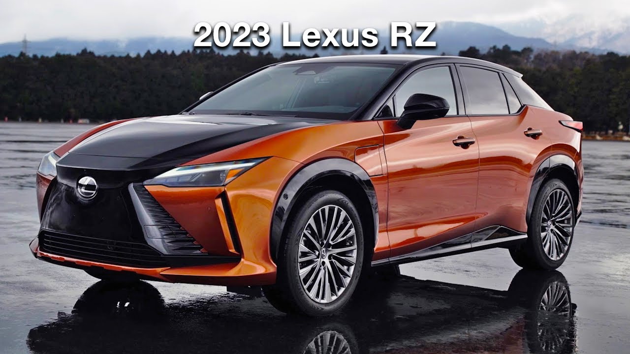 All New 2023 Lexus RZ 450e - All-new Battery Electric SUV