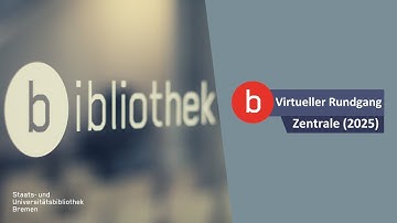 SuUB Bremen: Virtual tour of the library centre (2025)