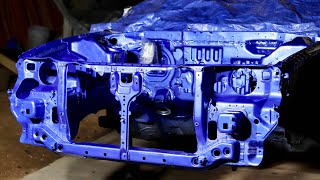 DA9 RHD Conversion Part 5: Painting The Bay and Starting Reassembly