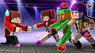 Hugging Maizen and Kpop Demon Hunters COMPLETE EDITION (JJ and Mikey Minecraft Animation)