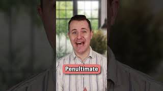 Penultimate - Meaning and Pronunciation #englishspeaking #englishspeakingpractice #learnenglish