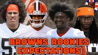 BROWNS ROOKIES REPORT FOR TRAINING CAMP