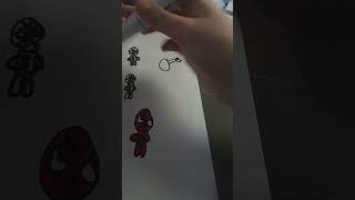 Drawing, I web Shooter
