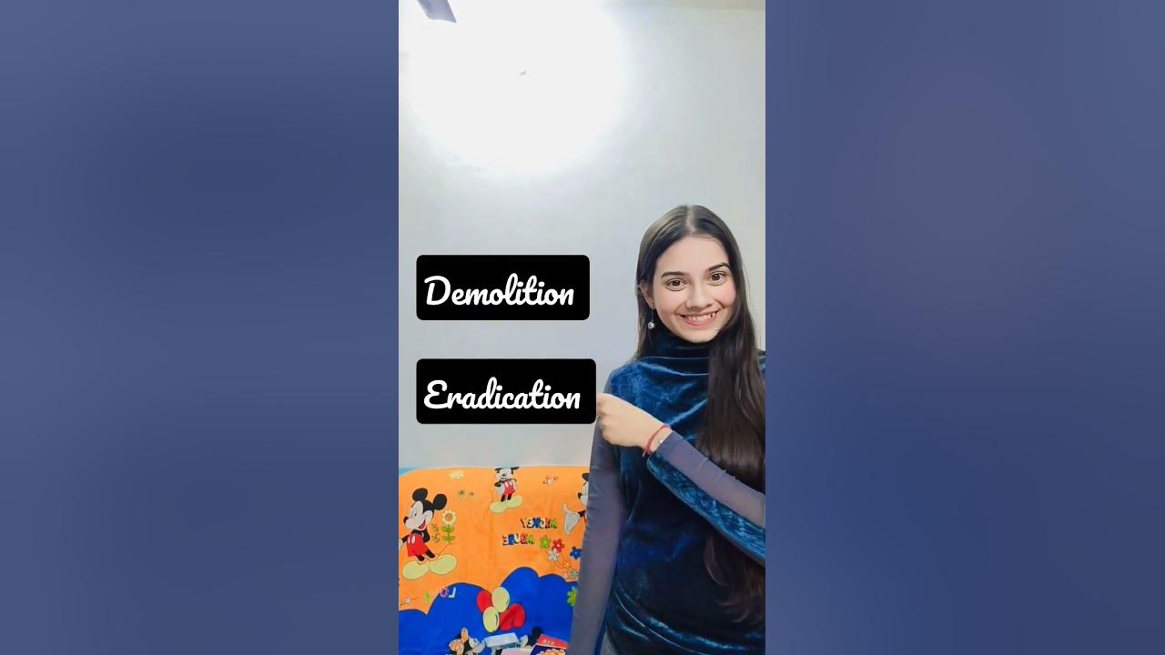 destruction-synonyms-trending-shorts-youtubeshorts-english