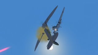 360° flip kill! (Remake) - Sky on Fire: 1940 (Android) screenshot 2