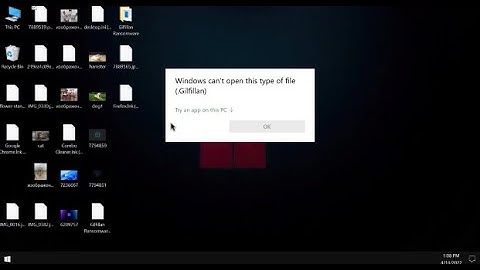 Gilfillan ransomware removal instructions.
