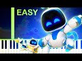 ASTRO BOT THEME EASY Piano Tutorial 