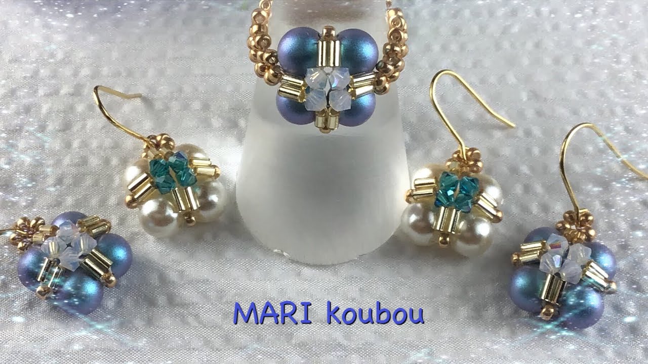 ハンドメイドピアス♡No．73 ハンドメイドピアスno.73