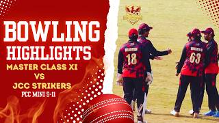 Master Class XI Bowling Highlights vs JCC STRIKERS | Defending 175 | PCC MINI S-11
