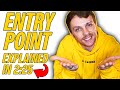 WHAT IS AN ENTRY POINT (Investing, Trading)? Straight to the Point #STTP #66