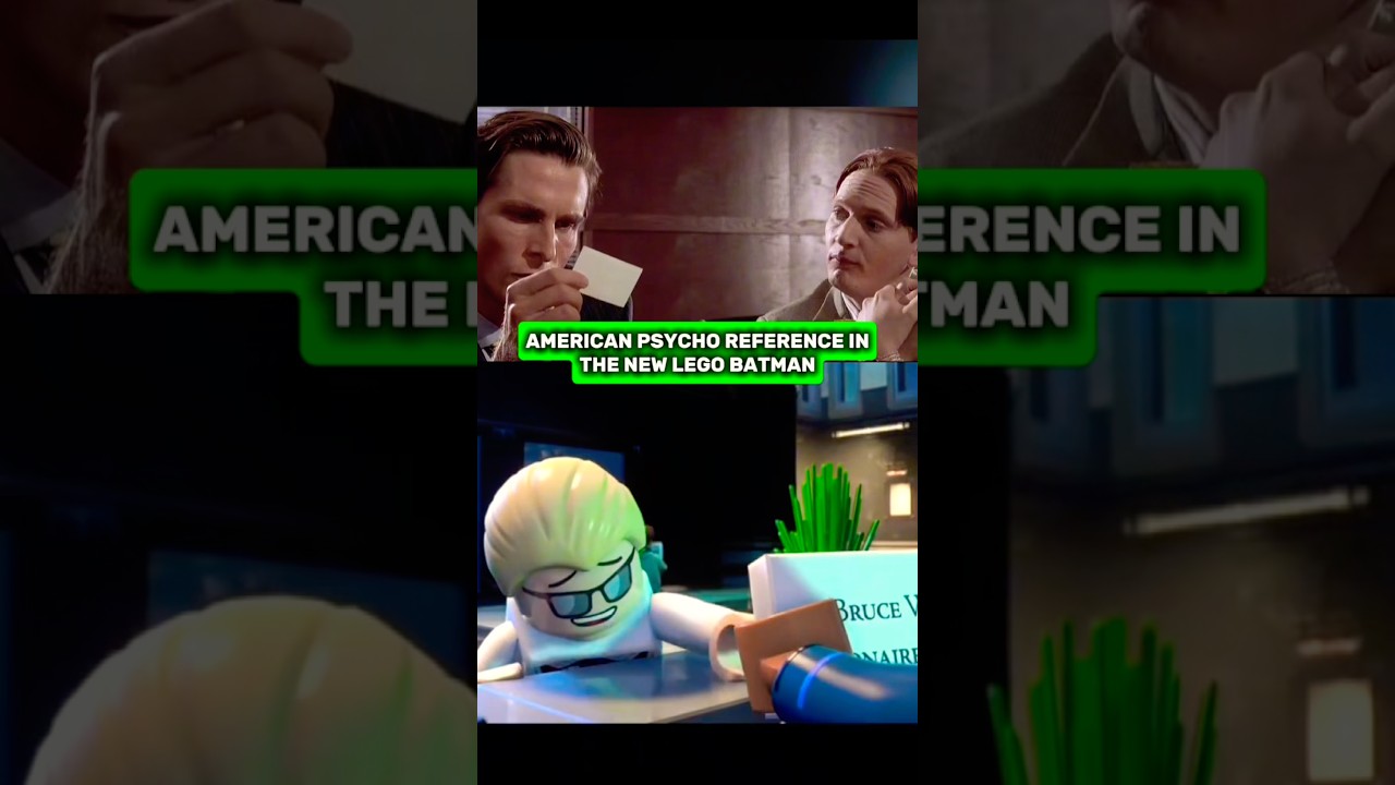 AMERICAN PSYCHO #legobatman #legobatmanlegacyofthedarkknight #legogames #funny #shortsgaming #batman