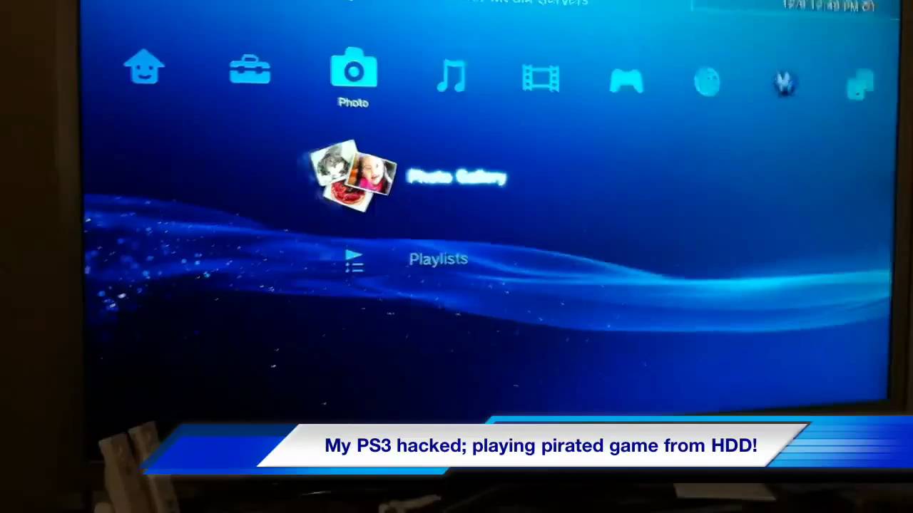 PS3 jailbroken and loading game from HDD YouTube