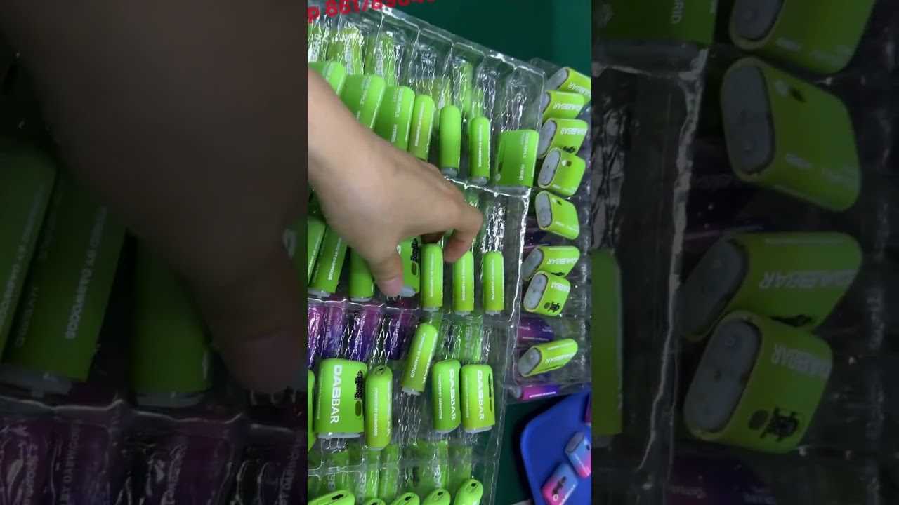 Dab bar with screen display