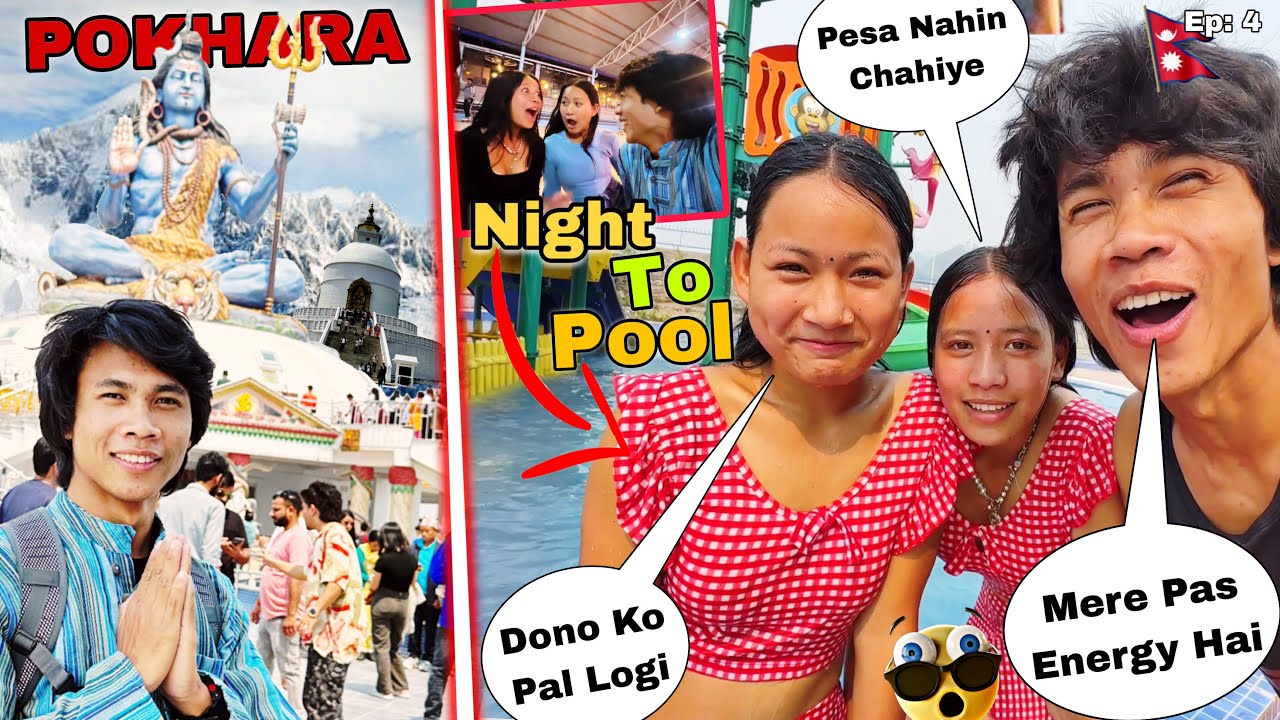 Nepal Ki Secret Service Night Life 😱 Vs Pokhara World Most Beautiful Place ll India To Nepal