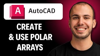 AutoCAD: How to Create and Use Polar Arrays (Circular Pattern Tutorial) [2026 GUIDE]