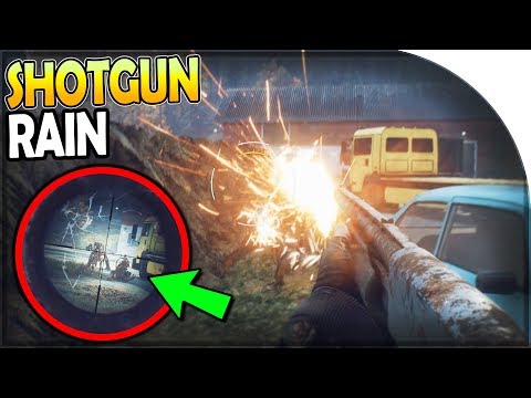shotgun-rain-acquired-hunting-rifle-destruction-(church-farm-looting)---generation-zero-part-2
