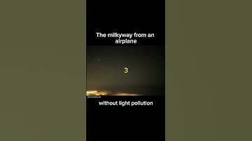 The Milky Way without light pollution #plane #milkyway #stars