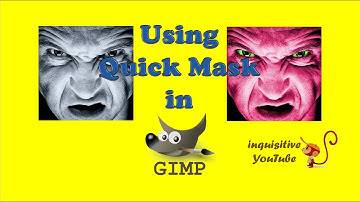 Using Quick Mask in GIMP | Paint a Selection and Change its Color