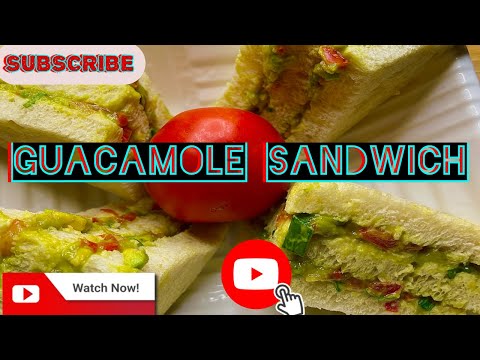 Guacamole Sandwich 🥪🥑 (Home made recipe) #foryou #youtube #trending #new #sandwich #food #guacamole