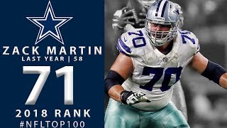 #71: Zack Martin (G, Cowboys) | Top 100 Players of 2018 | NFL