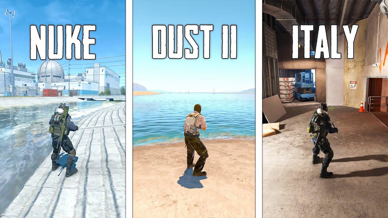 What CS2 look like in 3rd Person | All 10 Maps! - YouTube