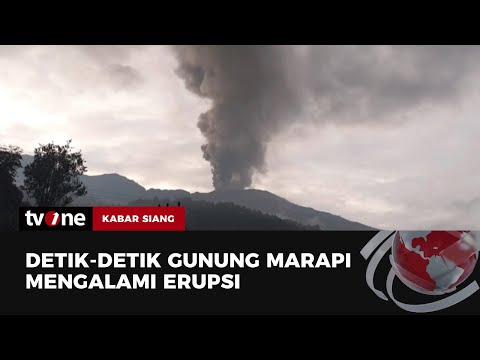 Erupsi Gunung Marapi, Abu Vulkanik Selimuti Wilayah Agam | Kabar Siang tvOne