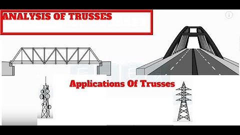 Analysis Of Trusses And Frames - Applications Of Trusses - Engineering Mechanics