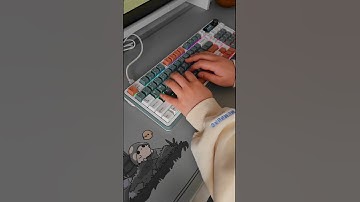 would you cop? 👀 #lessarafim #customkeyboard #asmrtyping #mechanicalkeyboards