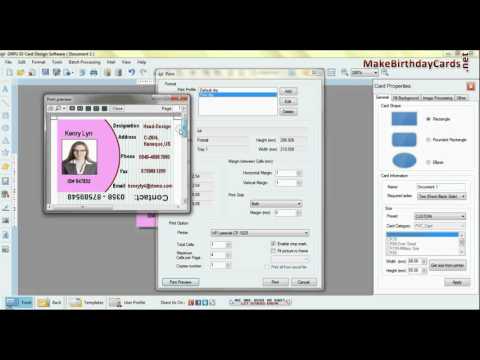 Create List of ID Cards by Batch Processing Series using DRPU ID Card Maker Software