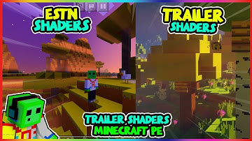 MCPE ESTN Shader | Best Shader For MCPE 1.16+ | God Rays, Reflections, Bare Bones and Custom Presets