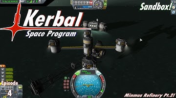 KSP - Ep. 4 - Minmus Mining Outpost Pt.2!