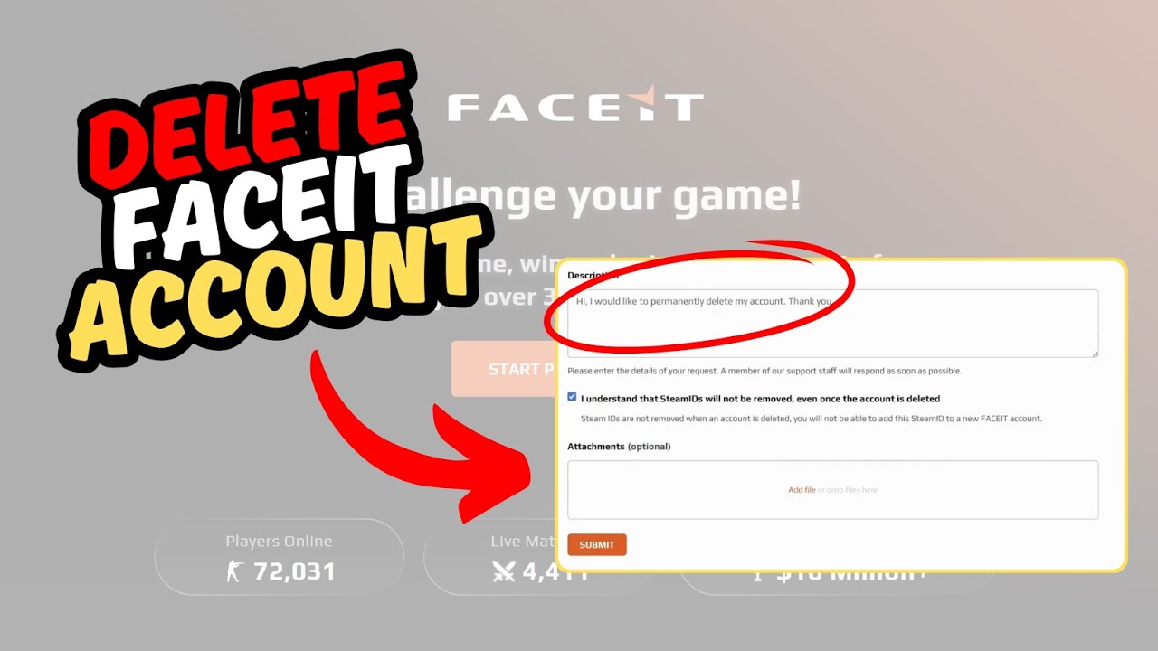 How to Delete Your FaceIt Account Fast and Easy!