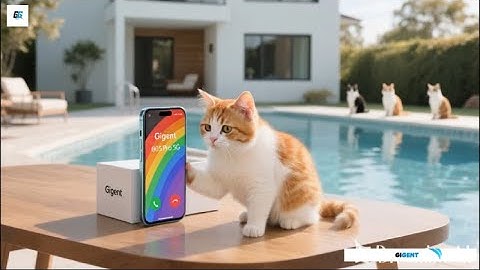FunPhone Gigent B05 Pro 5G Boot Animation & Incoming Call Rainbow