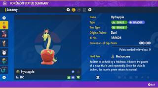 Hydrapple (Any NPCs) - Solo #22 - 7 Star Chesnaught Raid - Pokemon Scarlet/Violet