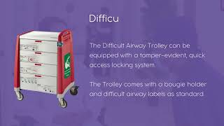 Distinctive Medical Difficult Airway Trolley