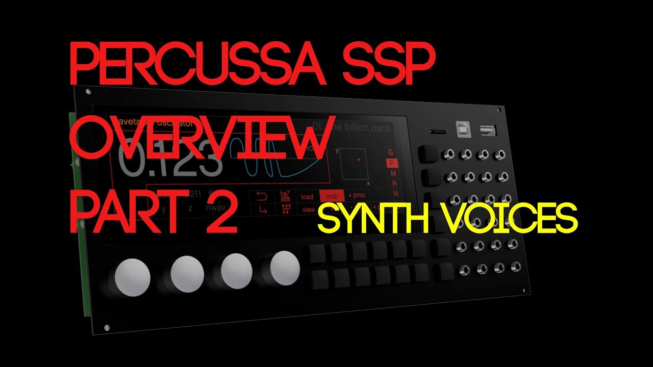 Percussa Super Signal Processor (SSP)