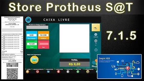 Store Protheus 7.1.5 - S@T CFe - Delphi XE8 Update1