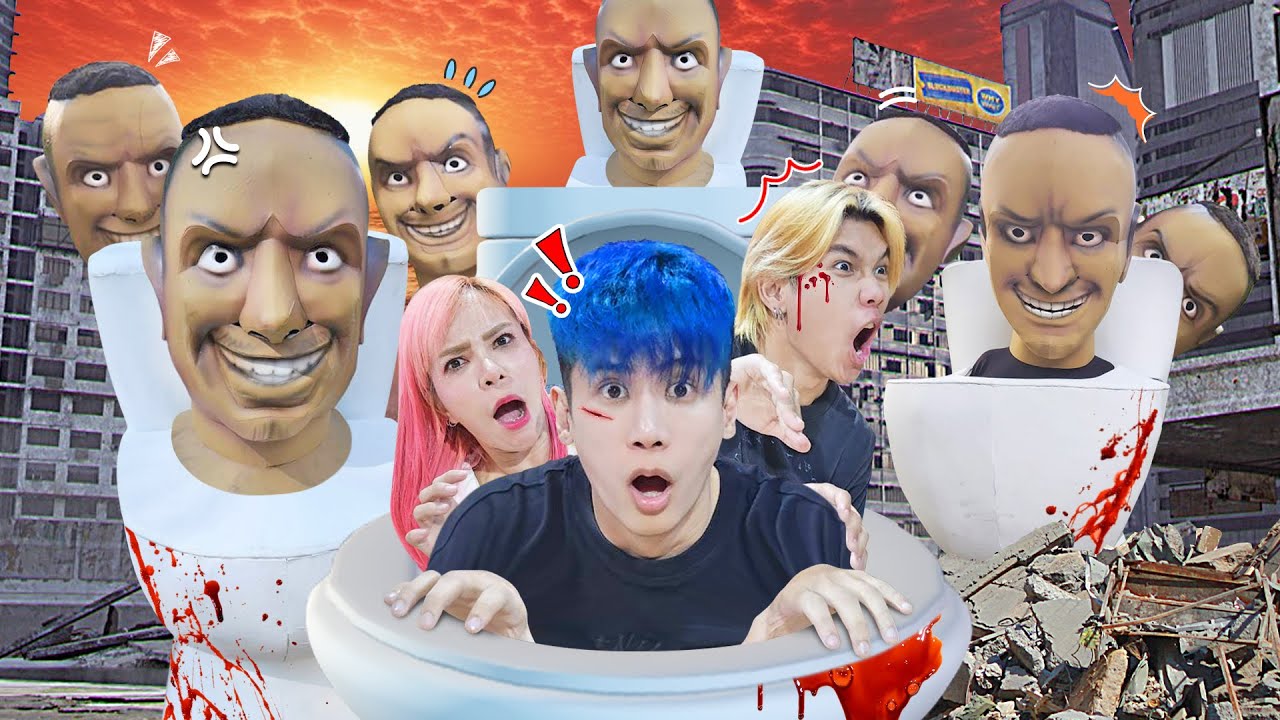 SKIBIDI มีชีวิตอยู่จริง!! และมันต้องการกำจัดพวกเรา!! (PART.1/2)