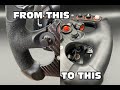 Replace worn Fanatec Formula Grips with Real Leather- simracemods.com