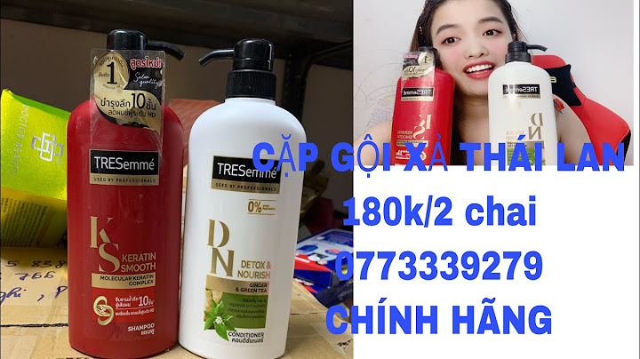 Dầu gội đầu tresemme giá bao nhiêu năm 2024